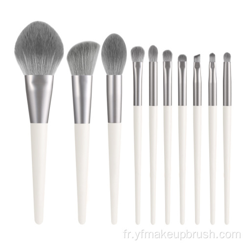 Brosse de maquillage Set 10 pour oeil oighshadow